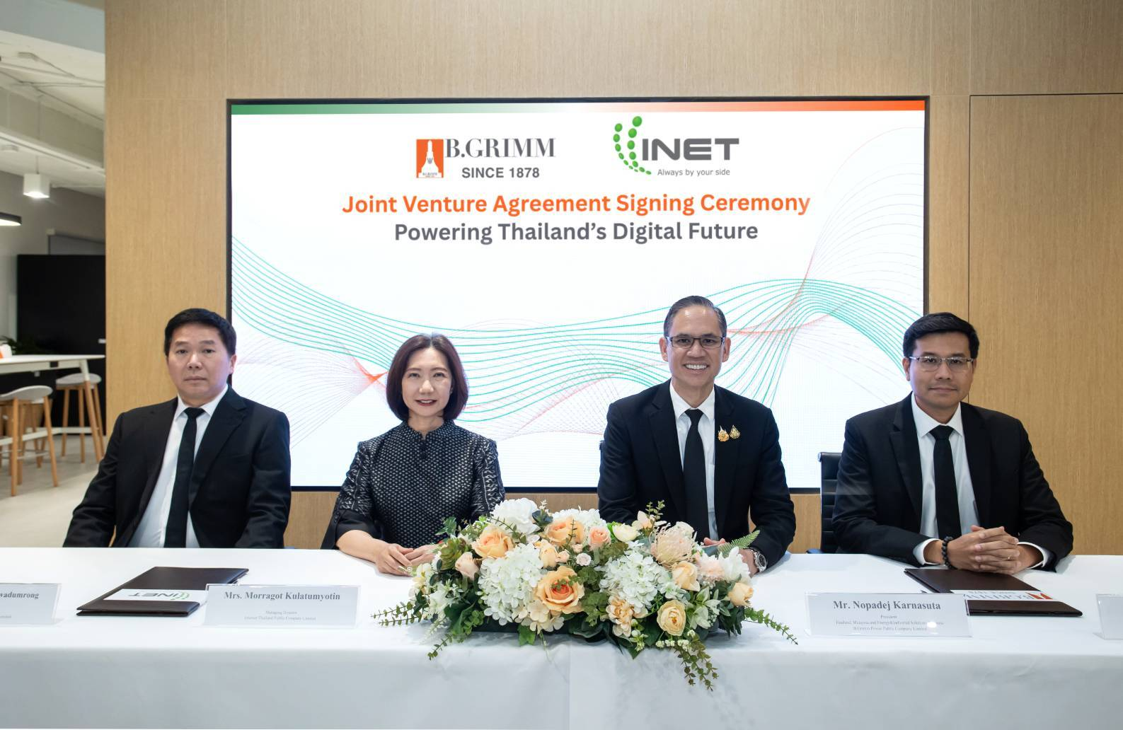 บี.กริม ผสานความเชี่ยวชาญด้านพลังงานกับไอเน็ต ผู้นำโครงสร้างพื้นฐานดิจิทัล เปิดตัว “บี.กริม ไอเน็ต” สู่ One-Stop Digital Solution รายแรกของตลาด